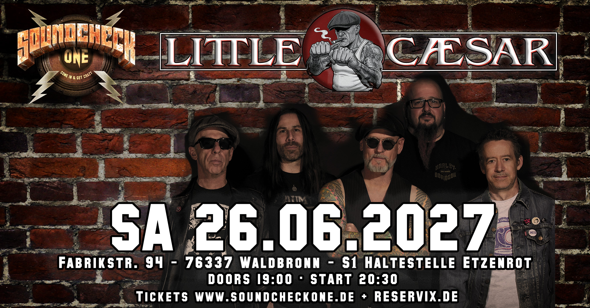 LITTLE CAESAR – Fiends & Family European Tour 2027
