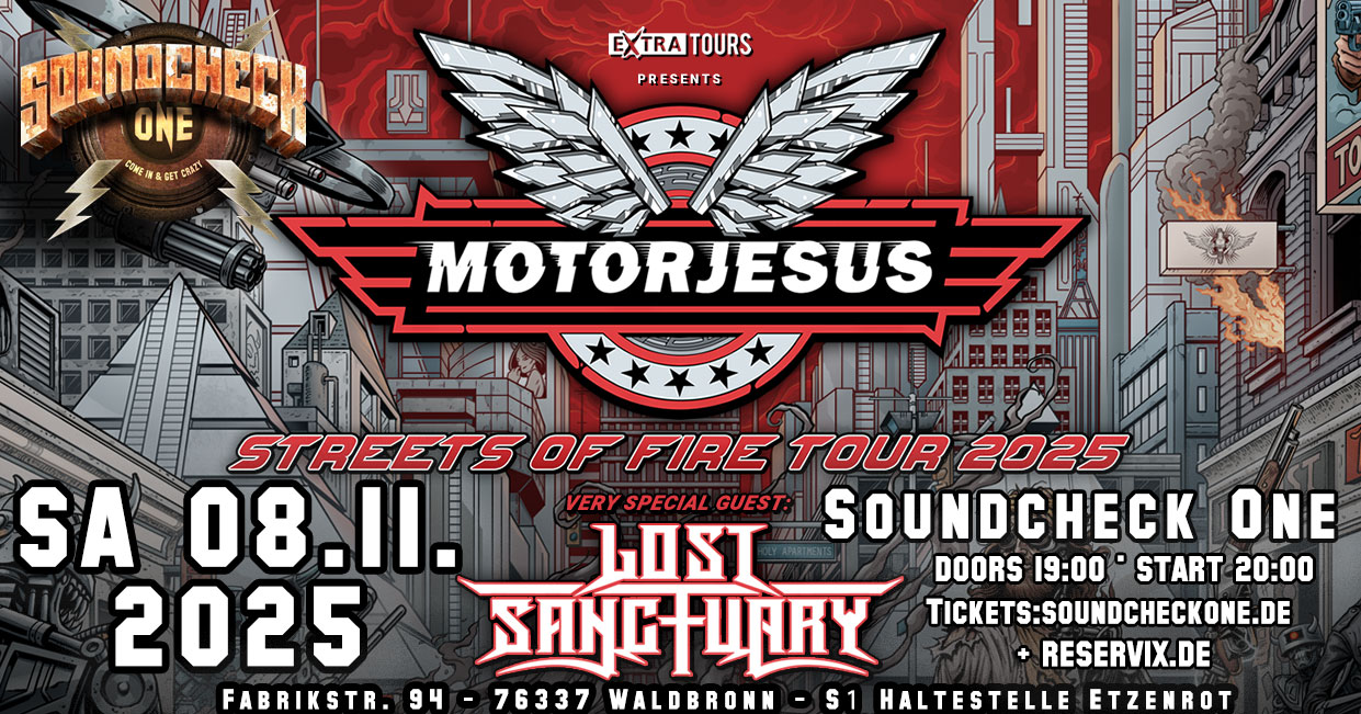 Motorjesus + Support: Lost Sanctuary