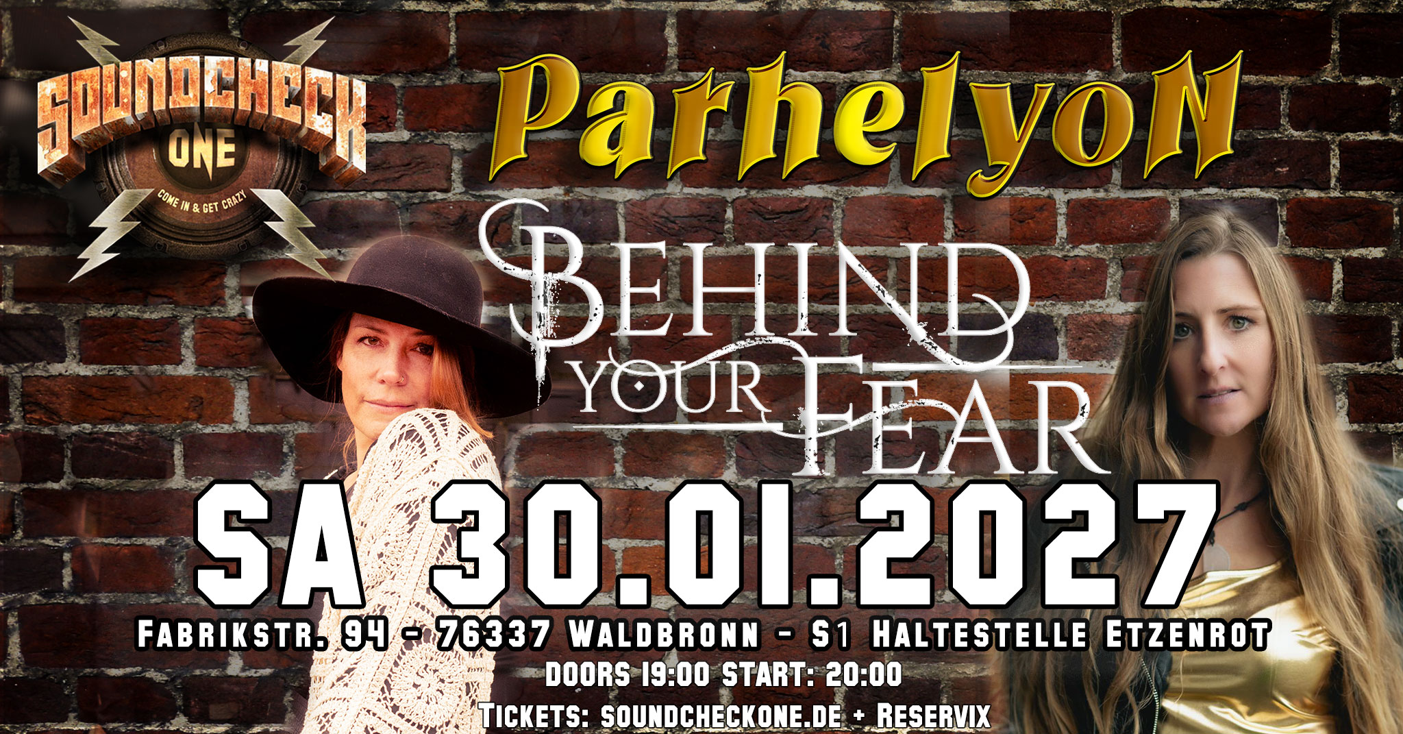 Parhelyon + Behind Your Fear [Female Fronted Power Vibes]