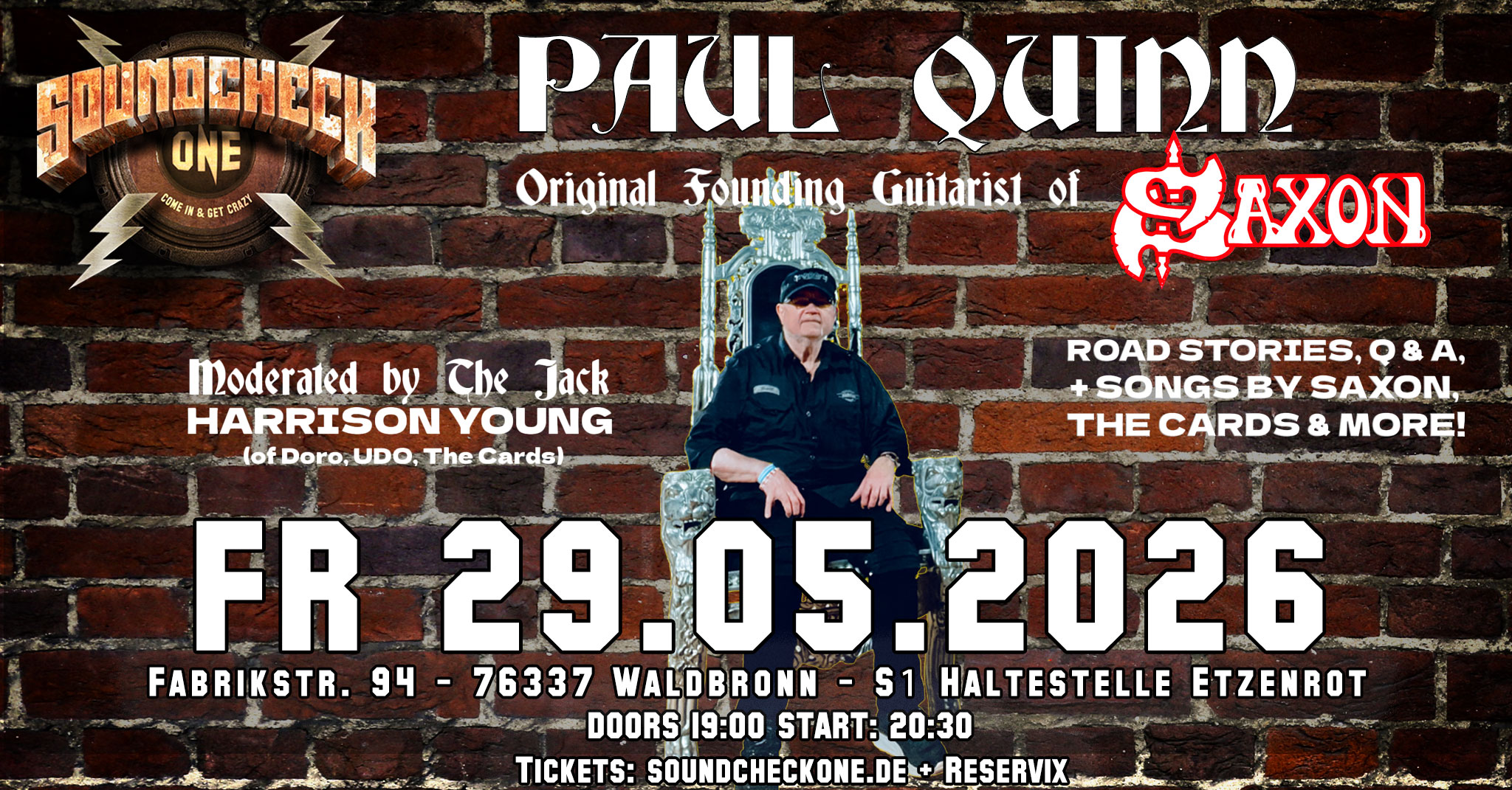Paul Quinn (Saxon) - An Evening With The King