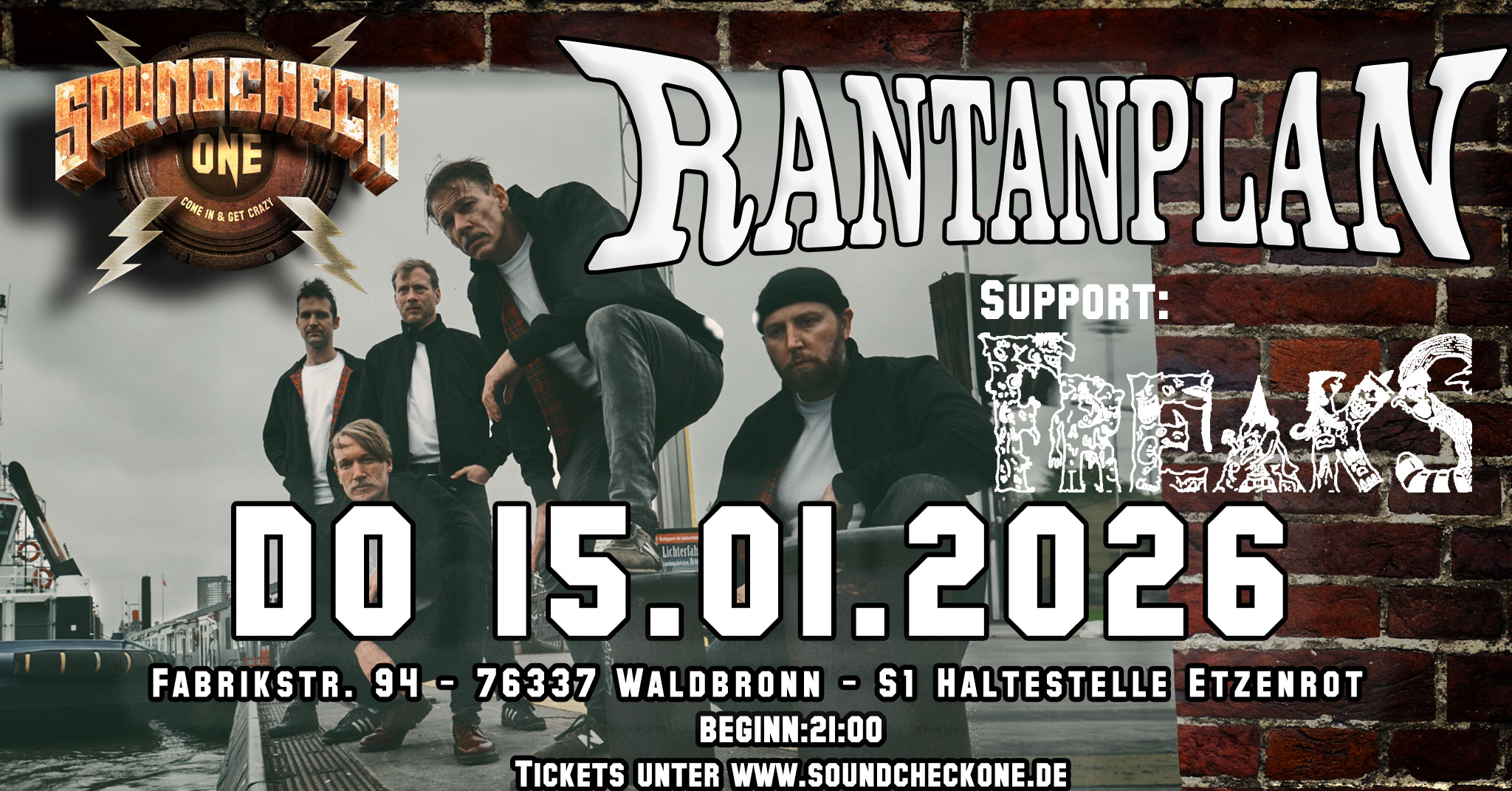 Rantanplan + Support: FREAKS