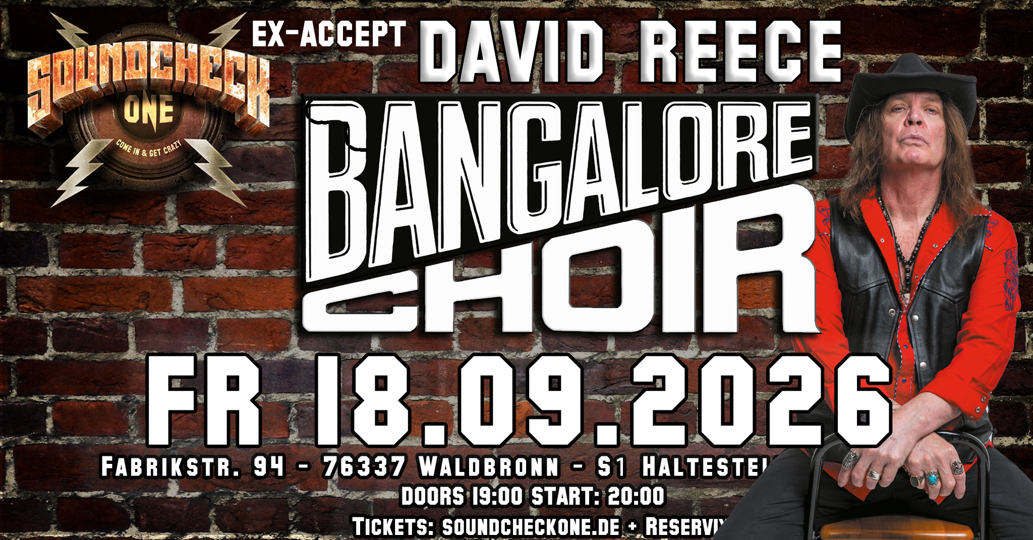 ex-Accept David Reece: Bangalore Choir