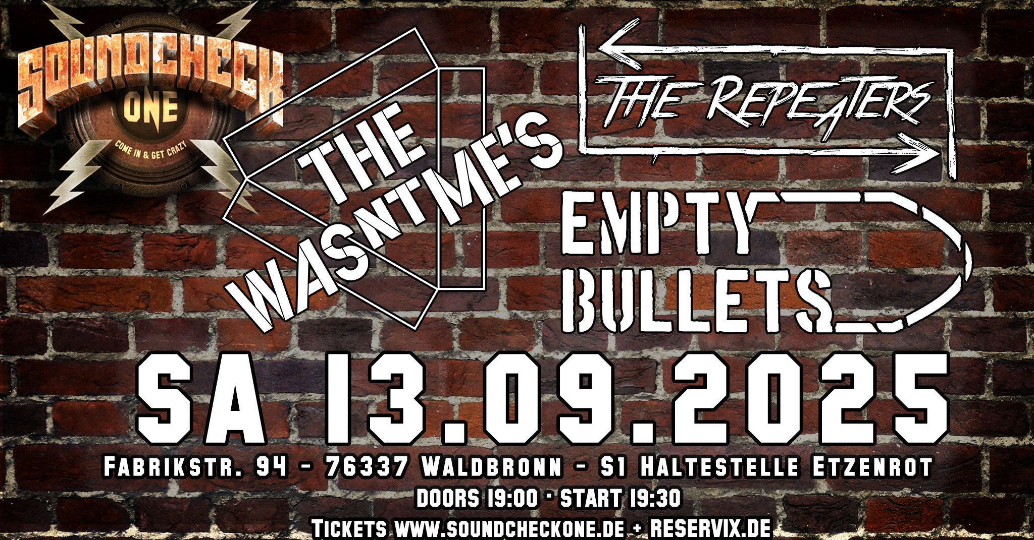 The RePeaters - The Wasn't Me's - Empty Bullets