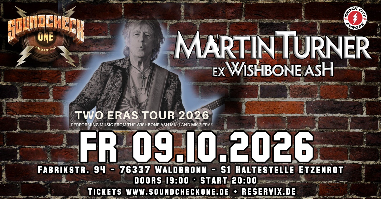 ex-Wishbone Ash Martin Turner